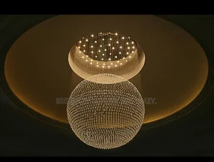 600mm Raindrop Round Drop Chandelier Light
