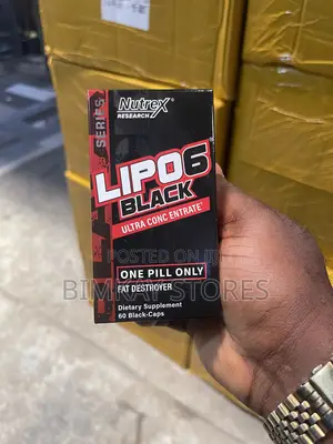 Nutrex Lipo 6 Black Ultra Concentrate Fat Destroyer For Weight Loss