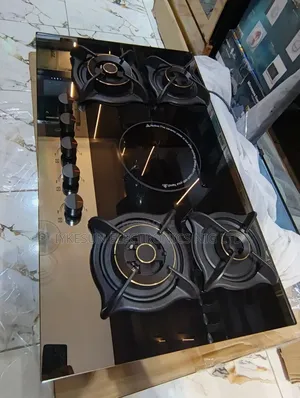 Original Image 2026 New Design Built-in 4+1 Gas Electric Cooker Hob