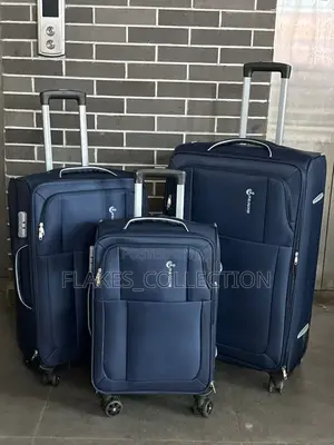 Flakes Luggage Fabric Luggage Set