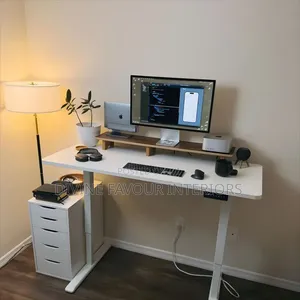 Electric Adjustable Dest Full White