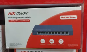 Hikvision Unmanaged Poe Switch With Gigabit Uplink