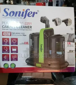 Sonifer Strong Suction Power Washing Cleaning Vacuum Carpet Cleaner