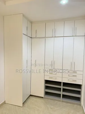 Walk-in Closet With Dresser Mirror