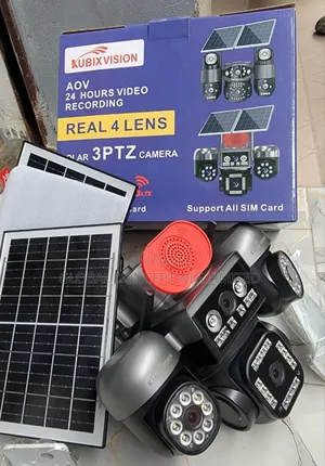 Wifi 4g Solar Smart Camera 4 Lens