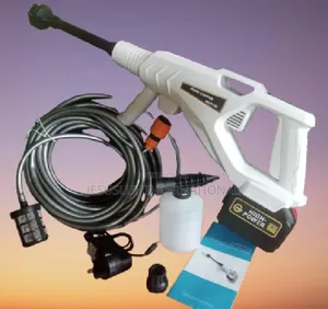 Electric Pressure Washer Kit 6-in-1 Adjustable Nozzle for Cleaning .