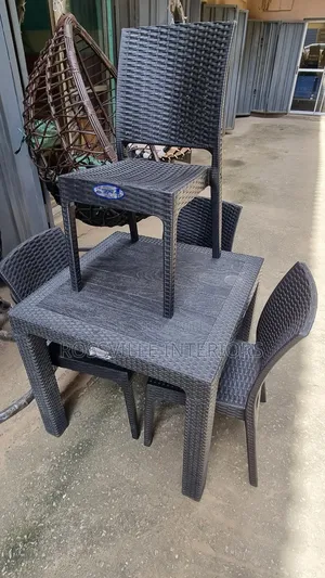 Exquisite Strong Plastic Rattan Chair