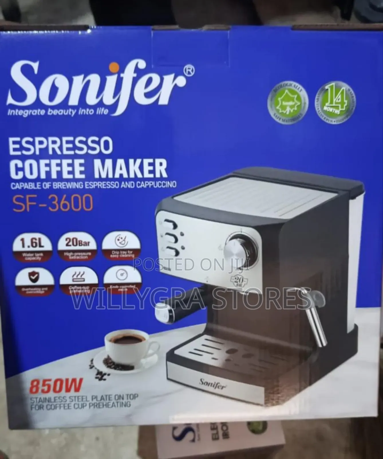 Sonifer Espresso Coffee Maker