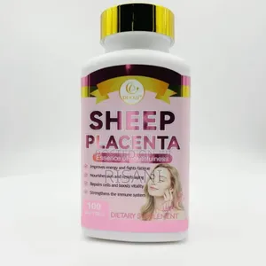 Sheep Placenta Beauty Supplement by 100 Soft Gels