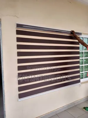 Coffee Brown Window Blinds
