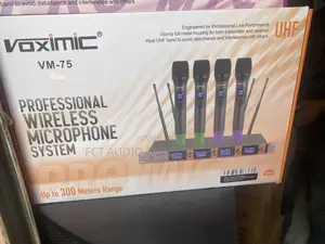  Voximic Vm75 4-in-1 Wireless Microphone