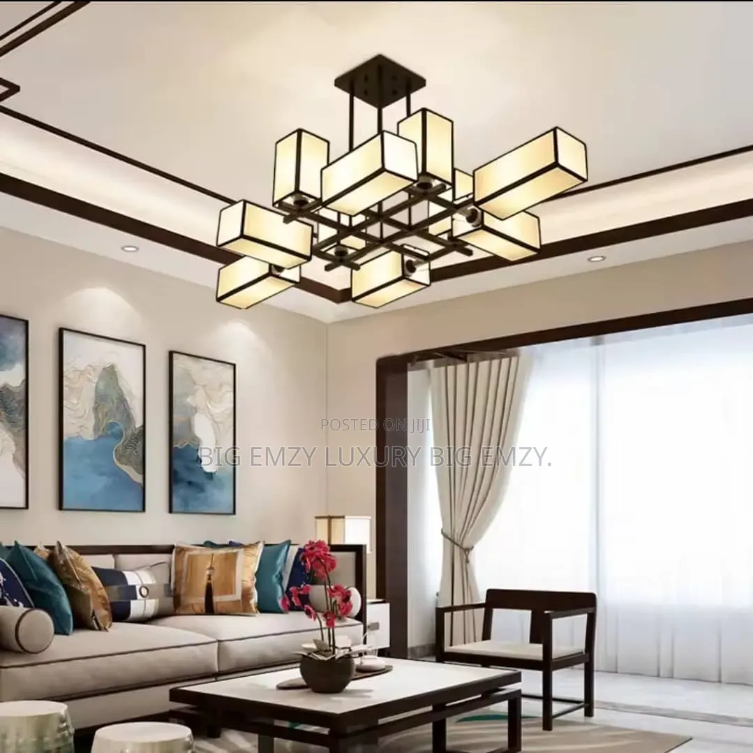 10 Hands Geometric Chandelier Light.