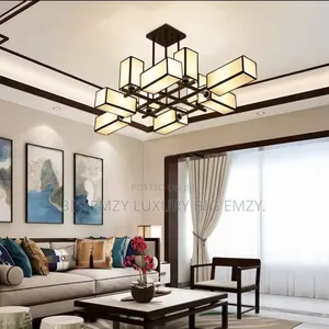 10 Hands Geometric Chandelier Light.