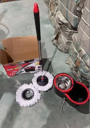 Black Spin Mop