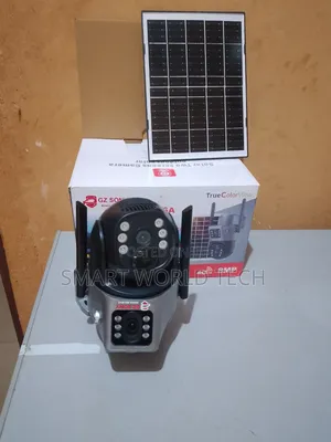 Dual Lens CCTV Camera Solar Powered 4g Network