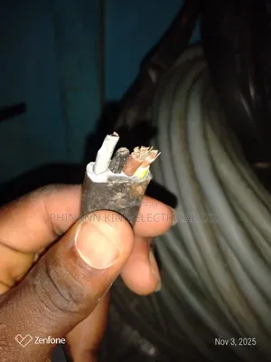 Crane Flat Wire 4mm 4core Cable