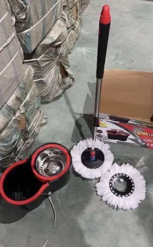 Rotating Spinning Mop With Bucket and Full Bristles