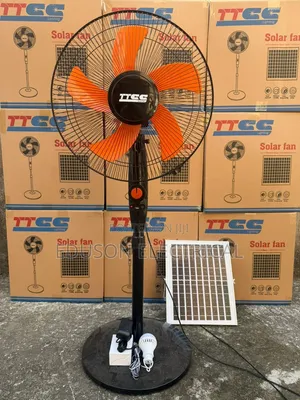 Solar Fan With Panel