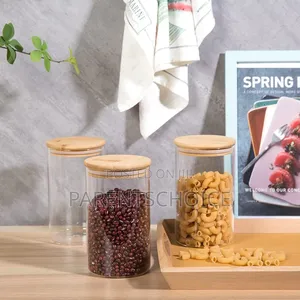 Glass Storage Jar 1pc - 3.5l / 4.5l