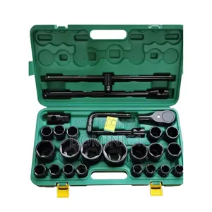 26-Piece 3/4 Inch Heavy-Duty Metric Impact Socket Wrench Set