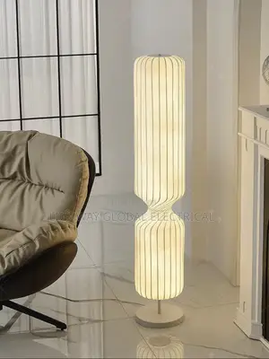 Luxury Silk Decor Floor Lamp