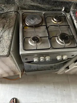 Original Maxi 4 Burner Gas Cooker + Oven – ₦50’000