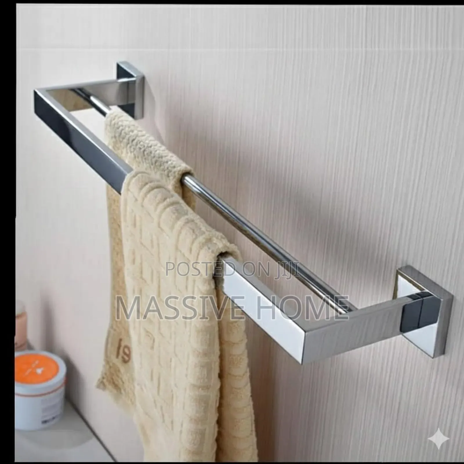 Double Towel Rack Square