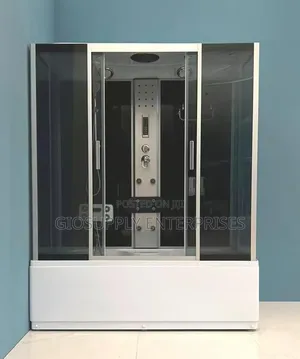 Multifunction Steam Shower Cabin With Tempered Glass Panels