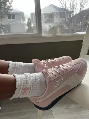 Pink Unisex Puma Sneakers