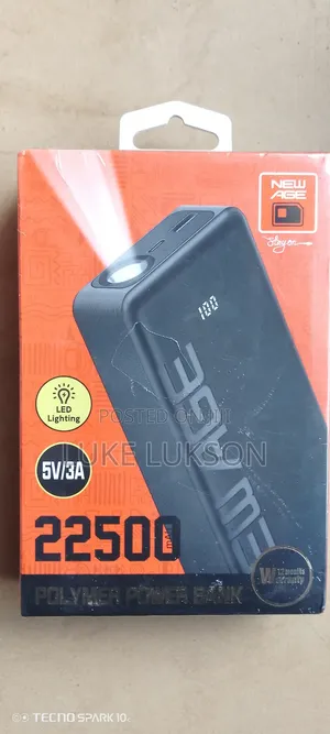 New Age Power Bank Led
