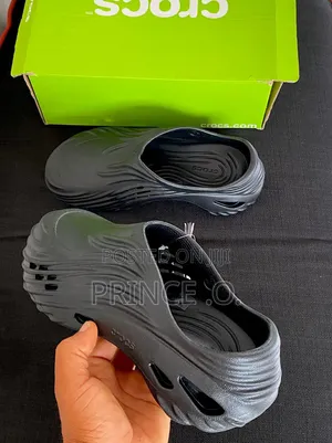 New Black Designed Crocs