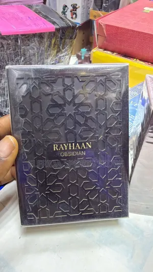 Rayhaan Obsidian Perfume 100ml – Long Lasting Bold Fragrance for Men