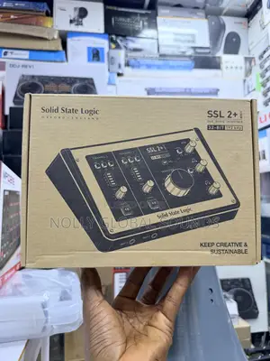 Solid State Logic SSL 2+ Mkii Usb Audio Interface With Dual Headphones