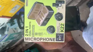 Remax 2 in 1 Dual Ports Microphone for Type C and iPhone Ports