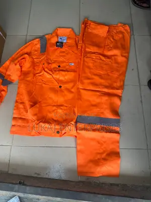 Jacket And Trouser Safety Coveralls.