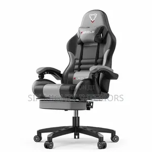 Furgle Designer Home Studio Gaming Chair - Black White