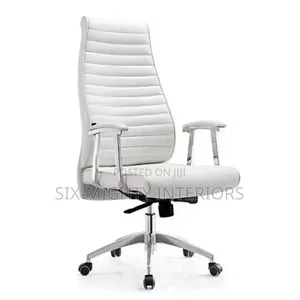 Modern Executive Ceo Office Chair - White