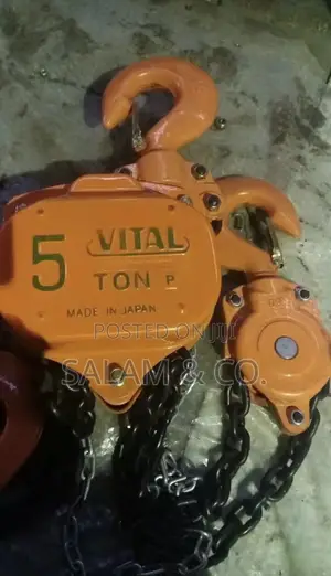 5 Ton Chain Block (Manual Hoist) – Heavy Duty Lifting Equipment