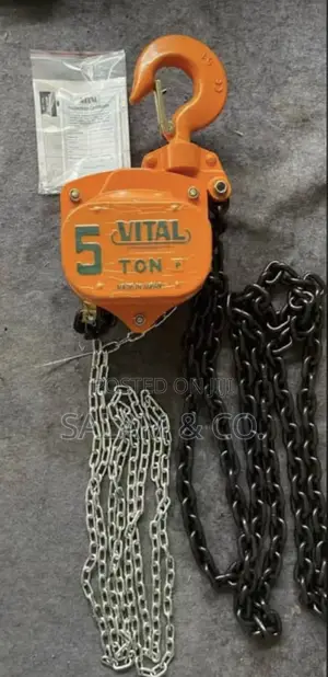 5 Ton Chain Block (Manual Hoist) – Heavy Duty Lifting Equipment