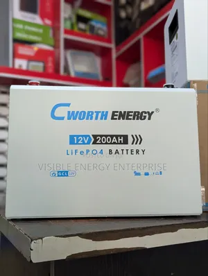 Cworth 200ah 12v Lifepo4 Lithium Battery