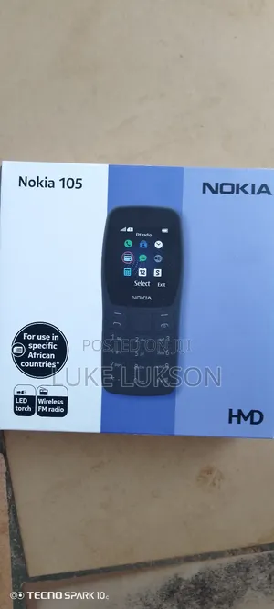 New Nokia 105 Black