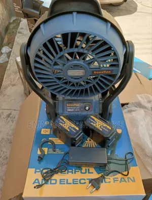 Bossflex 12-Inch Cordless and Electric Fan