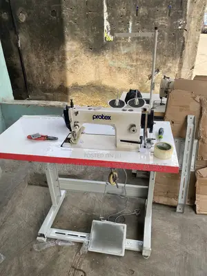 Double Presser Foot With Servo Motor (Leather Sewing Machine)Flat Bed