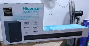 Brand New Hisense Hs1800 2.1 Channel Soundbar With Wireless Subwoofer