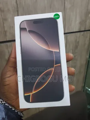 New Apple iPhone 16 Pro Max 256 GB