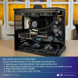 New Desktop Computer 64GB AMD Ryzen 9 SSD 2T