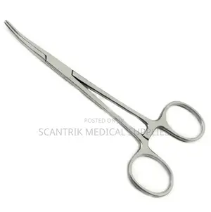 Curved Artery Forcep for Deep Tissue Surgery