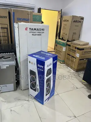 Ailipu Sp-[31210] Portable 4-in-1 Dual Speaker – Powerful Bass Speaker