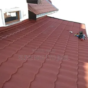 Unique Wine Bond Stone Coated Roofing Sheet With Warranty in Ajah