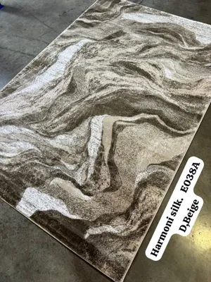 D.Beige Design Luxury Center Rug Turkish